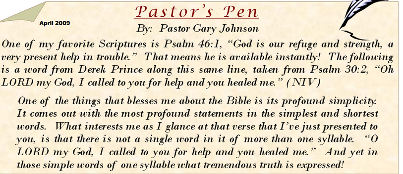 Pastor Gary Johnson